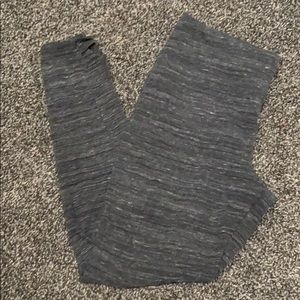 Cotton high waist yoga pants